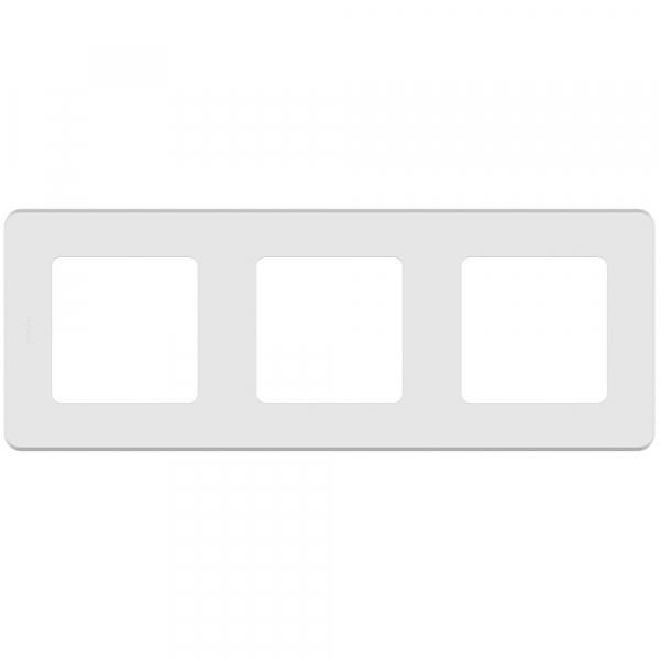 Legrand INSPIRIA Белый Рамка 3-местная IP20 скрытая установка 673950