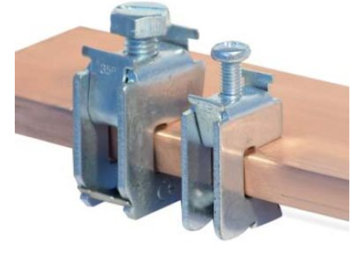 Шинная клемма для кабеля, сечение шины 5 мм, кабель 1,5-16мм DKC R5BC0516